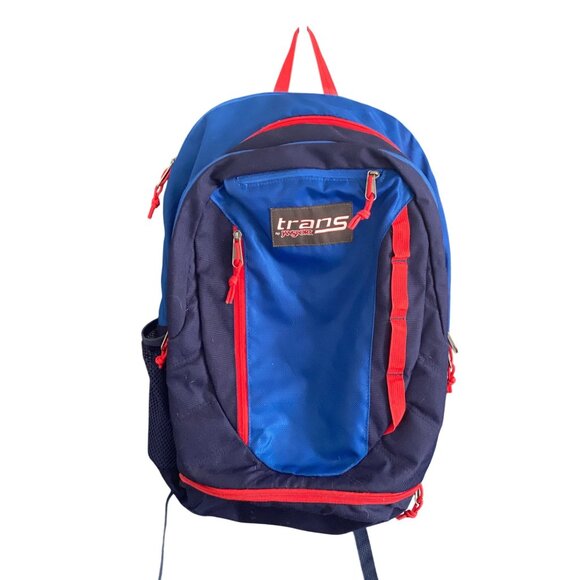 Jansport Trans Bookbag Knapsack Laptop School Day Pack Unisex VTG - Picture 1 of 16